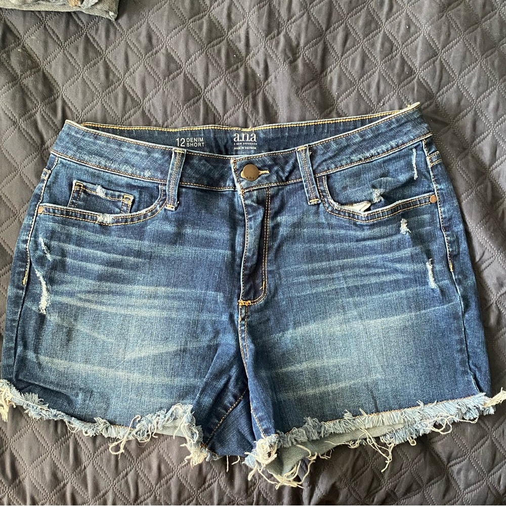 2 Pairs a.n.a Blue Denim Shorts